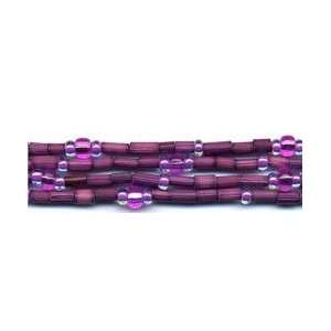  Zulugrass Bracelet or Necklace   Purple Arts, Crafts 