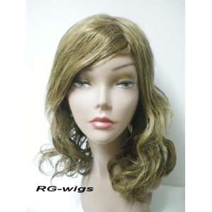   Wavy GM49 14 100% Chinese Remy Hair Monofilament Wig Half hand tied