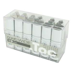  12C   Copic Wide Set of 12 C (Grays) Color Marker Kitchen 