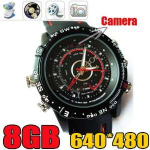    8gb Waterproof Camera 1280 X 960 Hd Video Watch Dv