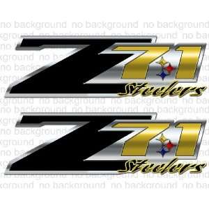  Steelers Z71 Truck Football Decals