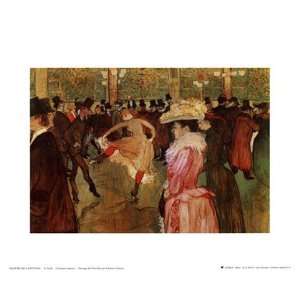  Dressage de Nouvelles by Henri de Toulouse Lautrec 12x10 