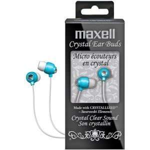  New Blue Crystal Earbuds   CA0657 Electronics
