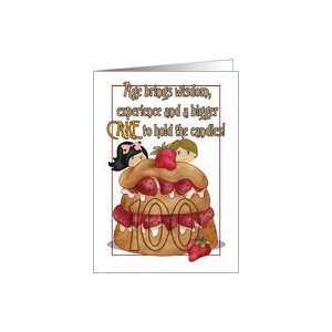  100th Birthday Card   Humour   Cake Card Toys & Games