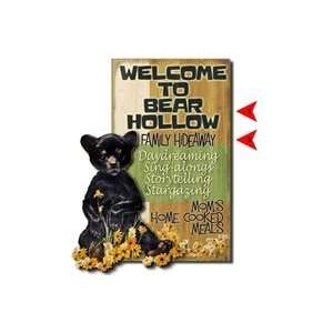  Bear Hollow 2 Dimensional Sign   Customizable