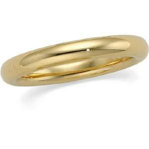  10K Yellow Gold 03.00 MM Comfort Fit Band Jewelry