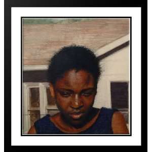 Robinson, Mario A. 28x30 Framed and Double Matted Solitude 
