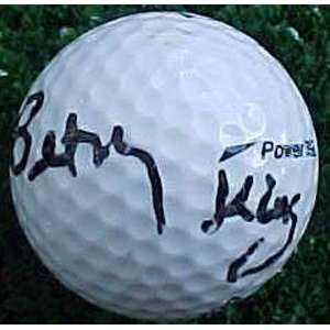  Lpga Hof Betsy King Signed Golf Ball   Autographed Golf 