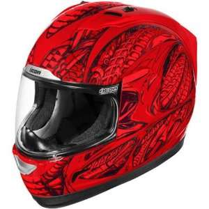   Alliance Helmet , Style Speed Metal, Color Red 0133 0565 Automotive