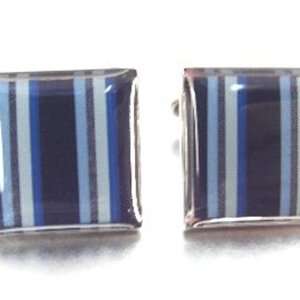  Cufflinks Caméléon blue. Jewelry