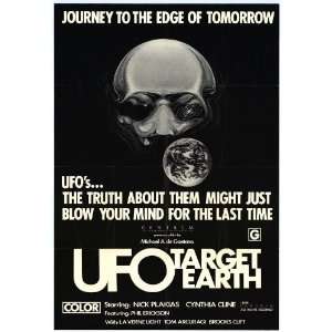  UFO Target Earth (1974) 27 x 40 Movie Poster Style A