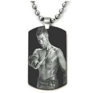  Spartacus Engraved Dogtag Necklace w/Chain and Giftbox 