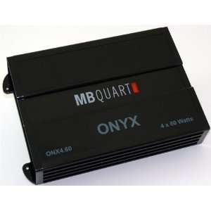  Mb Quart Onx4.60 480w RMS Onyx Series 4 channel Amplifier 
