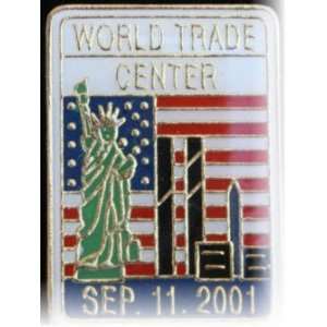  World Trade Center Statue of Liberty Lapel Pin Everything 