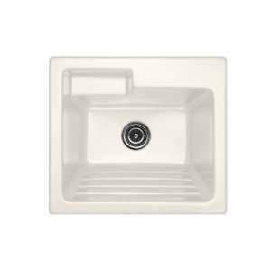CorStone 12111 Bone Westerly Westerly Self Rimming 25x22 Laundry Sink 