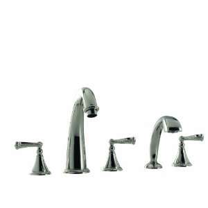  Santec 2255AN15 TM Satin Chrome Kriss Triple Handle Roman 