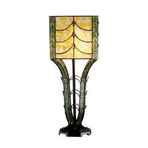  Dale Tiffany Calver 2 Light Table Lamp TT101006