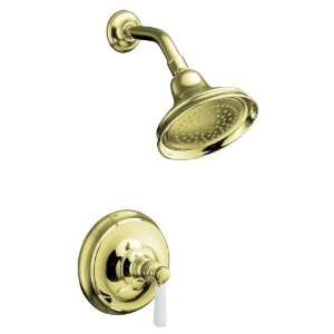 KOHLER Bancroft Vibrant French Gold 1 Handle Tub & Shower Faucet with 