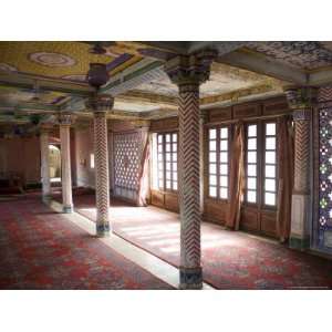 Interior of the Juna Mahal Fort, Dungarpur, Rajasthan State, India 