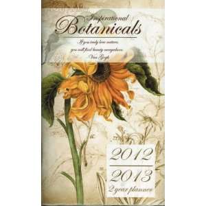  2012   2013 24 Month Planner   Inspirational Botanicals 