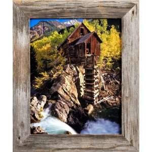  10x10 Rustic Wood Picture Frames, 1.5 inch Wide, Homestead 