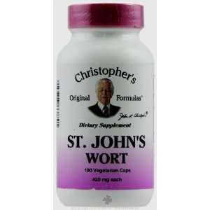  Dr Christophers Saint Johns Wort 100 Vegetarian Capsules 