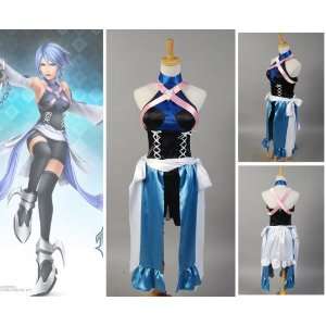  Kingdom Hearts Birth By Sleep Aqua Cosplay Costume Toys 