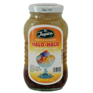 Tropics Halo halo Sweet Fruit Mix, 12 Ounce Jars (Pack of 3)