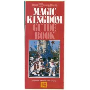  1987 walt Disney WOrld Magic Kingdom Guide Book brochure 