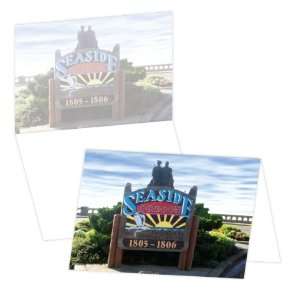  ECOeverywhere Seaside Oregon Boxed Card Set, 12 Cards and 