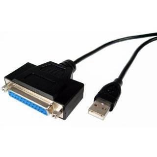 Cables Unlimited USB 1475 06 6 Feet USB to Parallel DB25 Female 