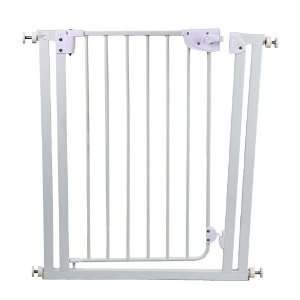  Dream On Me Self Closing Safety Gate, White, Small Baby