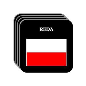  Poland   REDA Set of 4 Mini Mousepad Coasters 