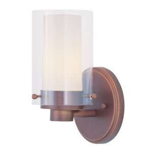  Livex 1541 70 Manhattan 1 Light Bathroom Lights in Vintage 