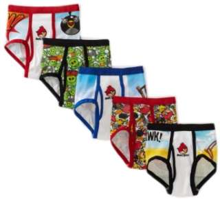  Fruit Of The Loom Boys 2 7 Angry Birds Brief Clothing