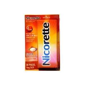  Nicorette 4mg Cinnamon Surge Gum ~ 20 Pieces Health 
