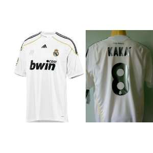  Real Madrid Home # 8 Kaka size L soccer jersey Sports 