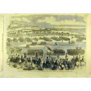  1860 Rifle Volunteers Queen Edinburgh Troops Military 