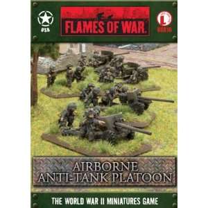  USA Airborne Anti Tank Platoon Toys & Games