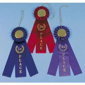  1ST, 2ND, & 3RD PLACE AWARD RIBBONS SET Toys & Games