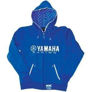 Factory Effex Yamaha Zip Up Hoodie   2X Large/Blue 