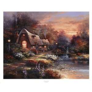 James Lee Country Quiet 30x24.5 Poster Print