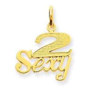   Talking   2 Sexy Charm   Measures 20.1x15.3mm   JewelryWeb Jewelry
