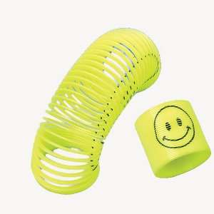  Mini Smiley Face Springs Toys & Games
