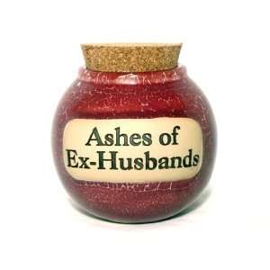  Ashes of Ex Husbands Hand Crafted Word JarThe Original 
