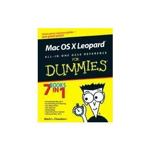  Mac OS X Leopard All in One Desk Reference For Dummies [PB 