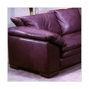 Standard Kathy Ireland Home by Omnia Furniture Leather Fargo Chair 