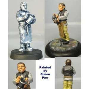  Hasslefree Miniatures Villagers   Barman Toys & Games