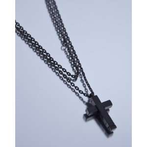  DyOh Jewelry   Anti Black Cross Pendent Necklace 