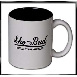  Sho Bud® Pedal Steel Guitars Coffee Mug, White 